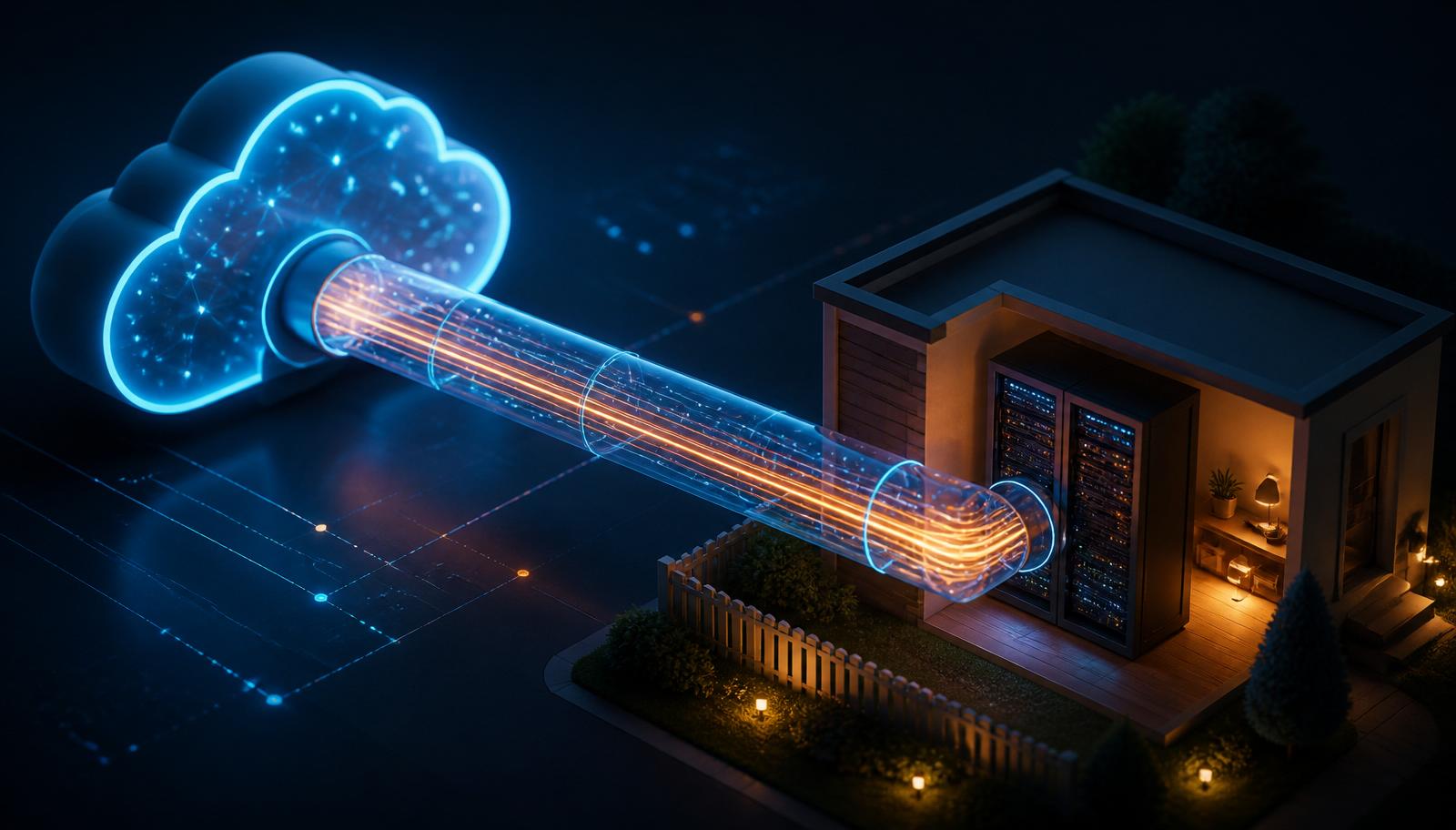 أنفاق Cloudflare تربط الخوادم المنزلية بالإنترنت